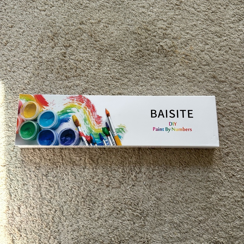 DIY Paint By Numbers Kit - Multicolor Mountains